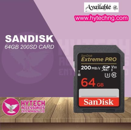 SANDISK 64GB 200SD CARD